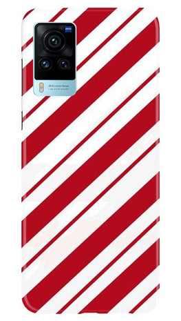 Red White Case for Vivo X60 Pro