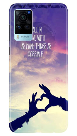 Fall in love Case for Vivo X60 Pro