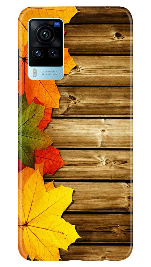Wooden look3 Case for Vivo X60 Pro