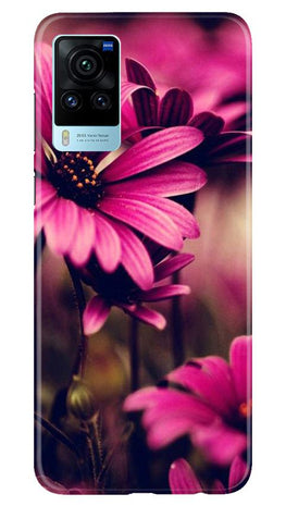 Purple Daisy Case for Vivo X60 Pro