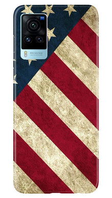 America Mobile Back Case for Vivo X60 Pro (Design - 79)