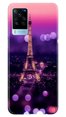 Eiffel Tower Mobile Back Case for Vivo X60 Pro (Design - 86)
