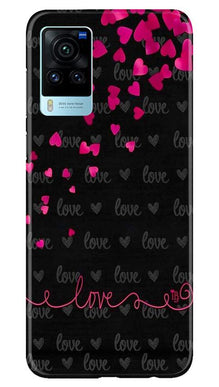 Love in Air Mobile Back Case for Vivo X60 Pro (Design - 89)