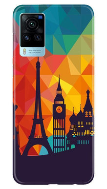 Eiffel Tower2 Mobile Back Case for Vivo X60 Pro (Design - 91)