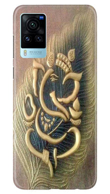 Lord Ganesha Mobile Back Case for Vivo X60 Pro (Design - 100)