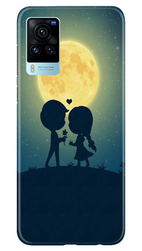 Love Couple Case for Vivo X60 Pro  (Design - 109)