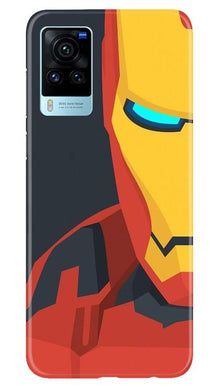 Iron Man Superhero Mobile Back Case for Vivo X60 Pro  (Design - 120)