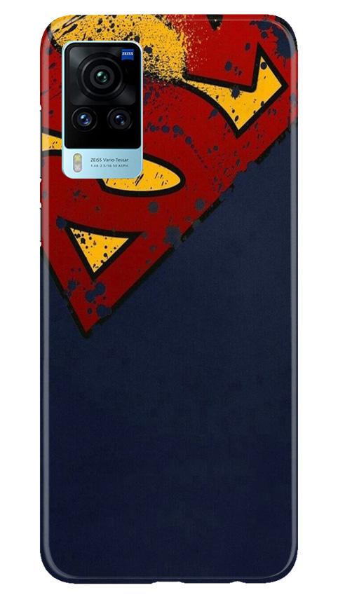 Superman Superhero Case for Vivo X60 Pro  (Design - 125)