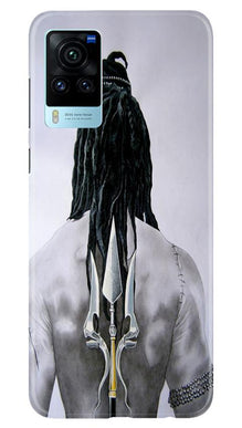 Lord Shiva Mobile Back Case for Vivo X60 Pro  (Design - 135)
