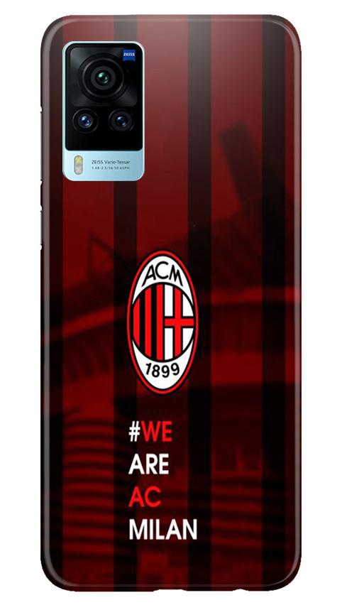 AC Milan Case for Vivo X60 Pro  (Design - 155)