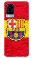 FCB Football Case for Vivo X60 Pro  (Design - 174)