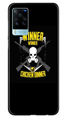 Winner Winner Chicken Dinner Mobile Back Case for Vivo X60 Pro  (Design - 178)