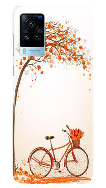 Bicycle Mobile Back Case for Vivo X60 Pro (Design - 192)