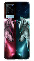 Wolf fight Case for Vivo X60 Pro (Design No. 221)