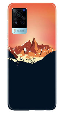 Mountains Mobile Back Case for Vivo X60 Pro (Design - 227)