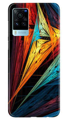 Modern Art Mobile Back Case for Vivo X60 Pro (Design - 229)