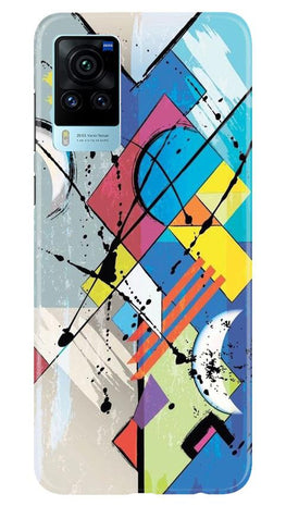 Modern Art Case for Vivo X60 Pro (Design No. 235)