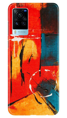Modern Art Mobile Back Case for Vivo X60 Pro (Design - 239)