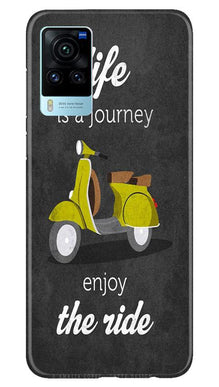 Life is a Journey Mobile Back Case for Vivo X60 Pro (Design - 261)
