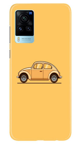 Vintage Car Case for Vivo X60 Pro (Design No. 262)