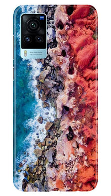 Sea Shore Mobile Back Case for Vivo X60 Pro (Design - 273)