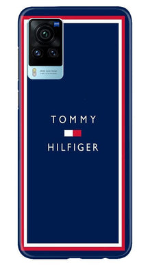 Tommy Hilfiger Mobile Back Case for Vivo X60 Pro (Design - 275)