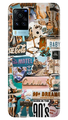 Vintage Design Mobile Back Case for Vivo X60 Pro (Design - 284)