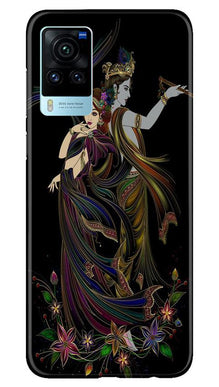 Radha Krishna Mobile Back Case for Vivo X60 Pro (Design - 290)