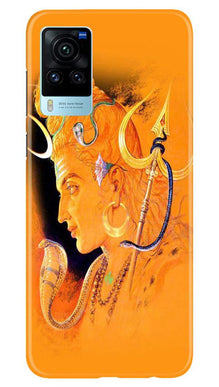 Lord Shiva Mobile Back Case for Vivo X60 Pro (Design - 293)