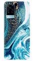 Marble Texture Mobile Back Case for Vivo X60 Pro (Design - 308)