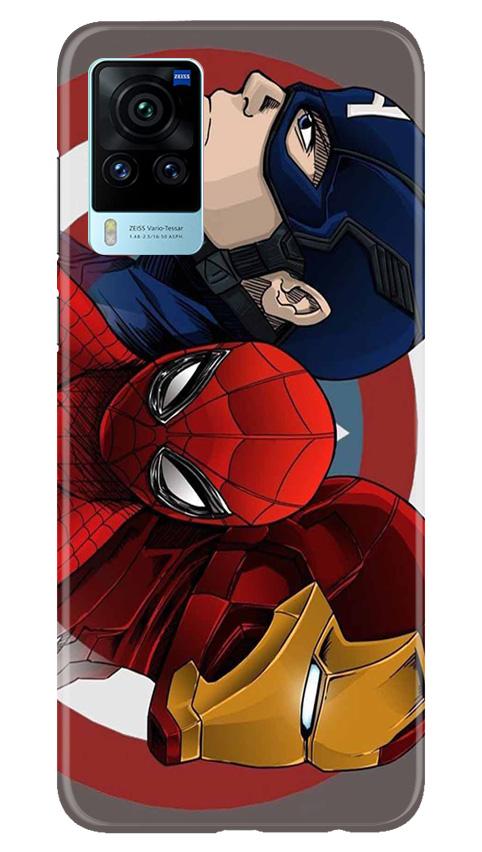 Superhero Mobile Back Case for Vivo X60 Pro (Design - 311)