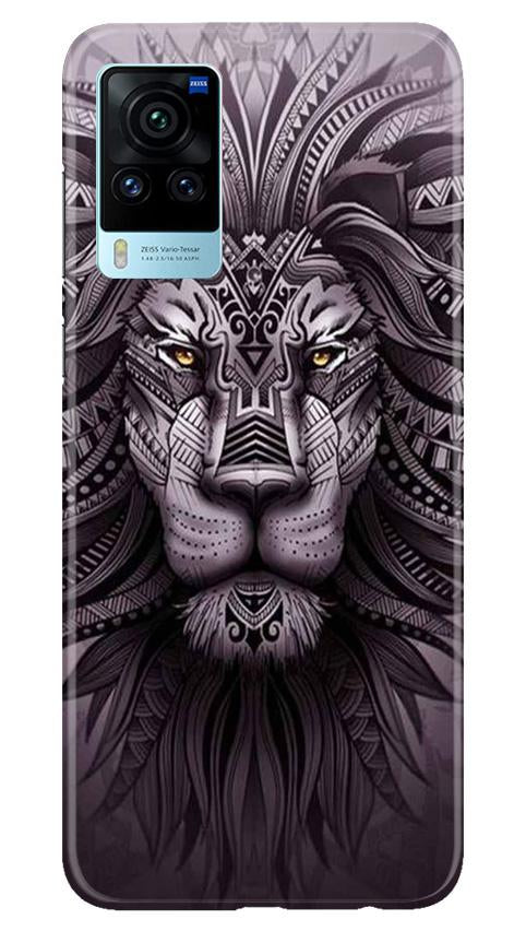 Lion Mobile Back Case for Vivo X60 Pro (Design - 315)