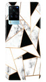 Marble Texture Mobile Back Case for Vivo X60 Pro (Design - 322)