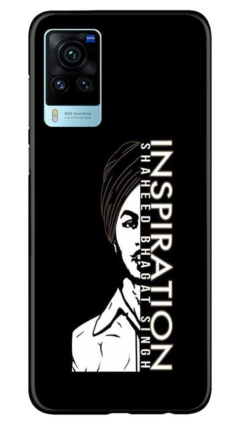 Bhagat Singh Mobile Back Case for Vivo X60 Pro (Design - 329)