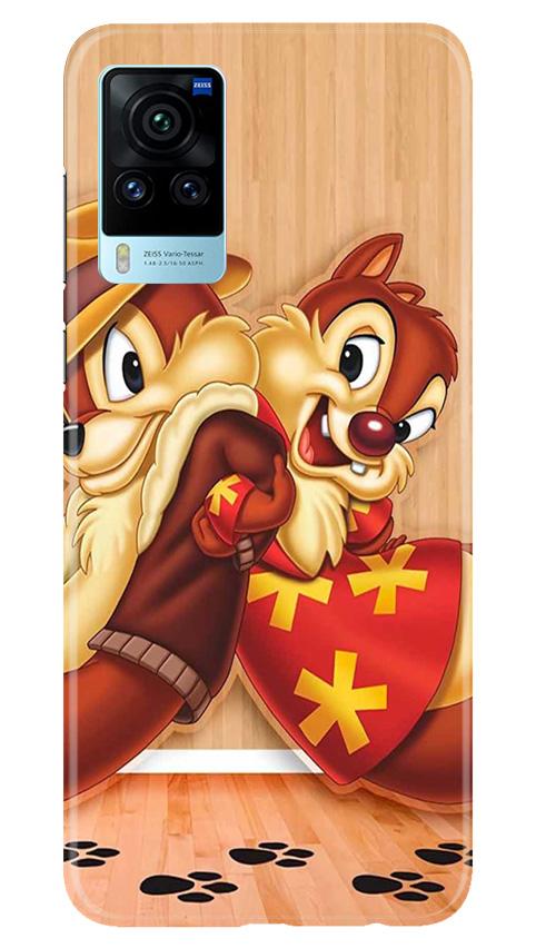 Chip n Dale Mobile Back Case for Vivo X60 Pro (Design - 335)
