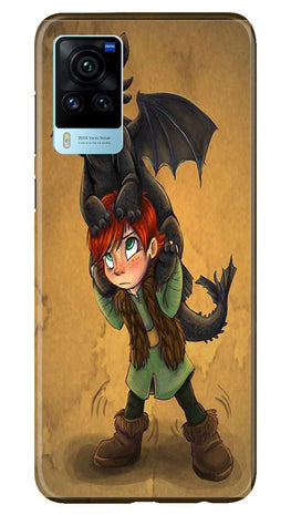 Dragon Mobile Back Case for Vivo X60 Pro (Design - 336)