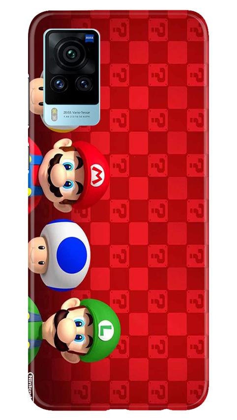 Mario Mobile Back Case for Vivo X60 Pro (Design - 337)