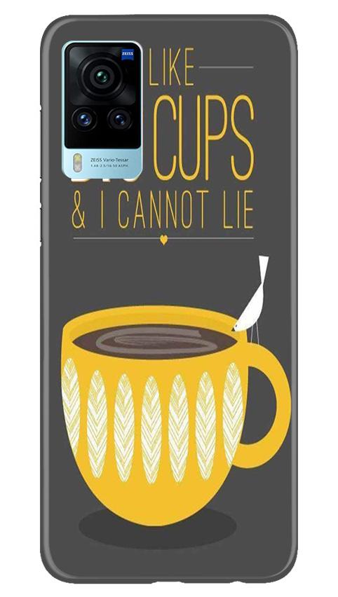 Big Cups Coffee Mobile Back Case for Vivo X60 Pro (Design - 352)