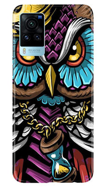 Owl Mobile Back Case for Vivo X60 Pro (Design - 359)