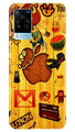 Wooden Texture Mobile Back Case for Vivo X60 Pro (Design - 367)