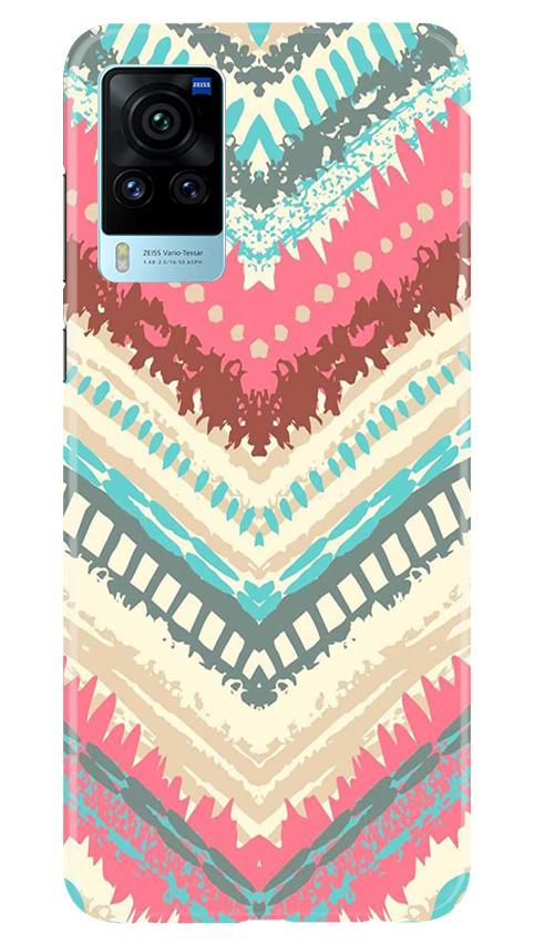 Pattern Mobile Back Case for Vivo X60 Pro (Design - 368)