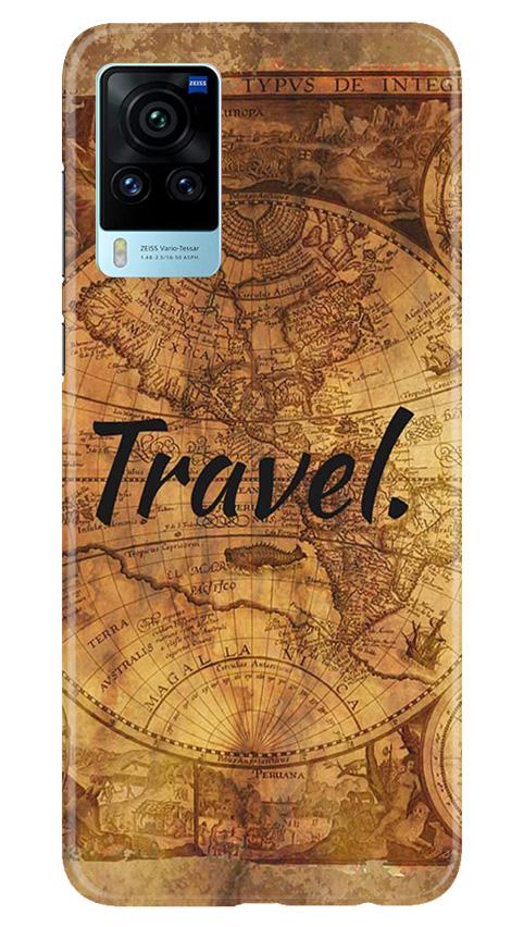 Travel Mobile Back Case for Vivo X60 Pro (Design - 375)