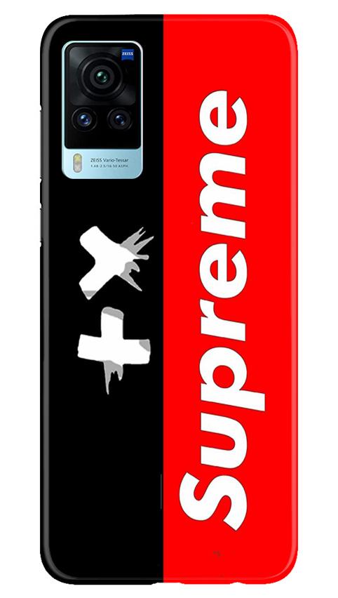 Supreme Mobile Back Case for Vivo X60 Pro (Design - 389)