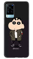 Shin Chan Mobile Back Case for Vivo X60 Pro (Design - 391)