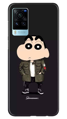 Shin Chan Mobile Back Case for Vivo X60 Pro (Design - 391)