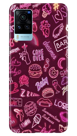 Party Theme Mobile Back Case for Vivo X60 Pro (Design - 392)