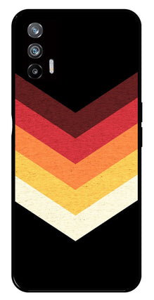 MultiColor Arrow Metal Mobile Case for Realme X7 Max 5G