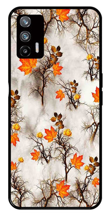 Autumn leaves Metal Mobile Case for Realme X7 Max 5G