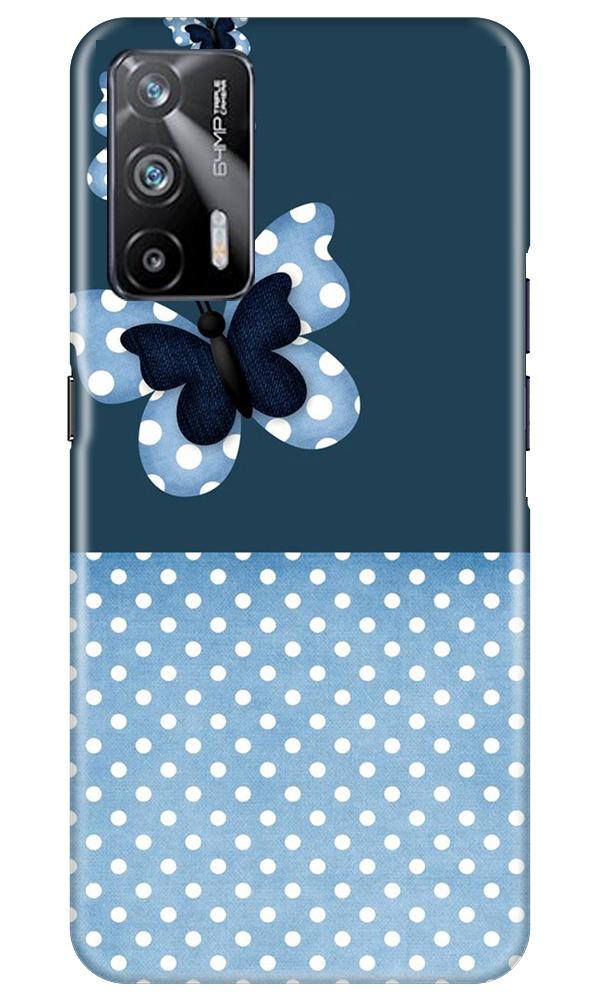 White dots Butterfly Case for Realme X7 Max 5G