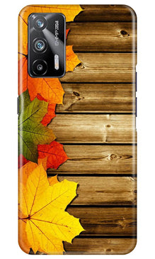 Wooden look3 Mobile Back Case for Realme X7 Max 5G (Design - 61)